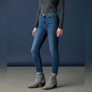 Roots Grey Suede Booties